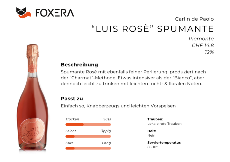 CdP - Luis Rosè Spumante