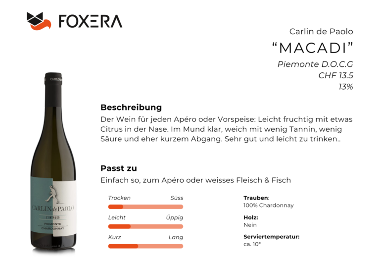 CdP - _Macadi Weisswein