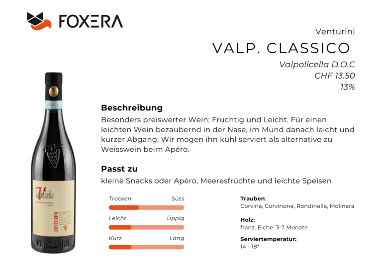 Venturini - Classico Rotwein